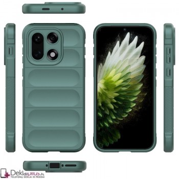 Magic Shield guminis dėklas - žalias (Oneplus 15) Magic Shield guminis dėklas - žalias (Oneplus 15)